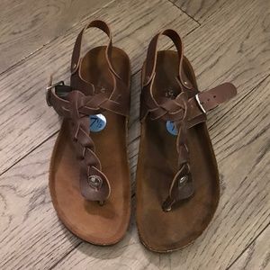 A. Giannetti i womens leather sandals